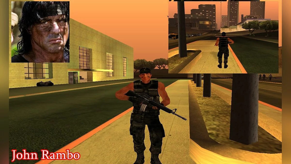 RAMBO / GTA San Andreas