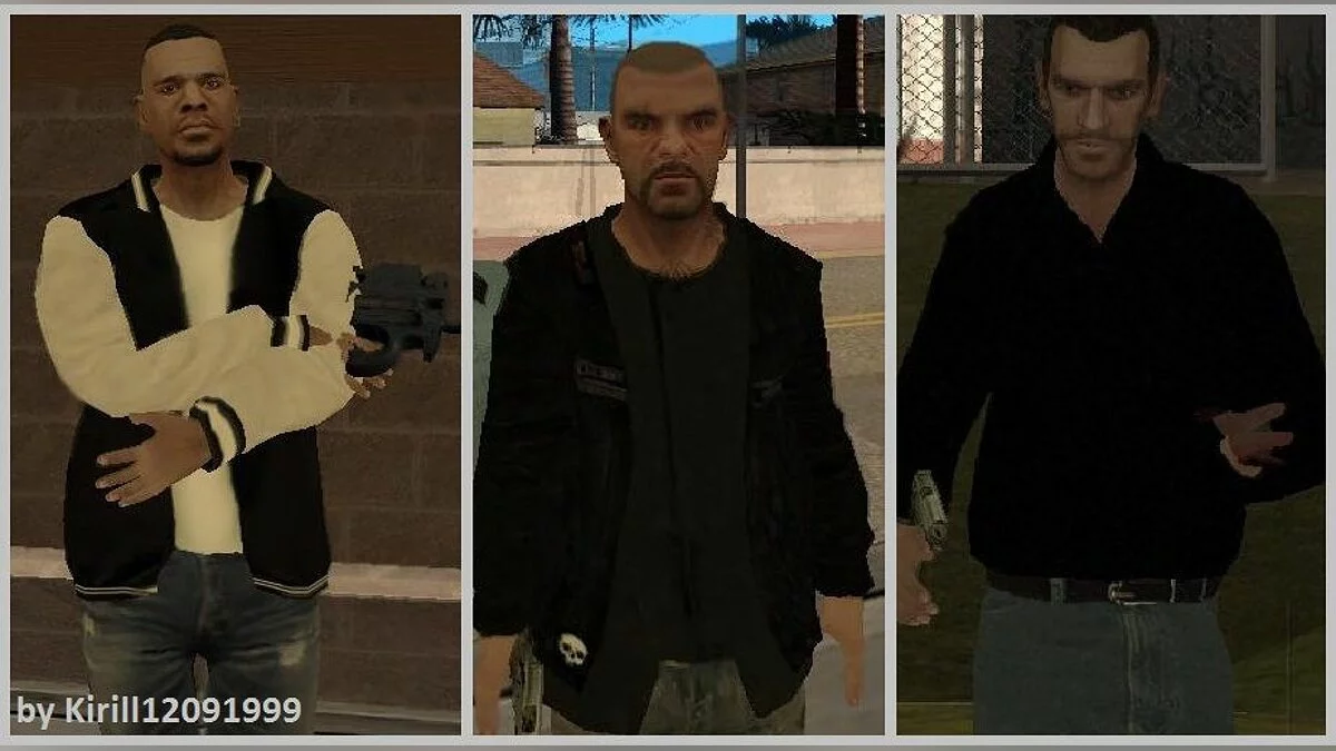 Банда gta 4 / GTA San Andreas