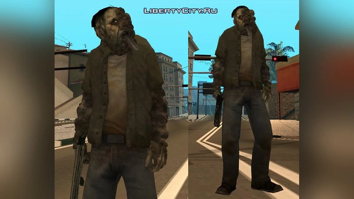 Smoker from L4D / GTA San Andreas