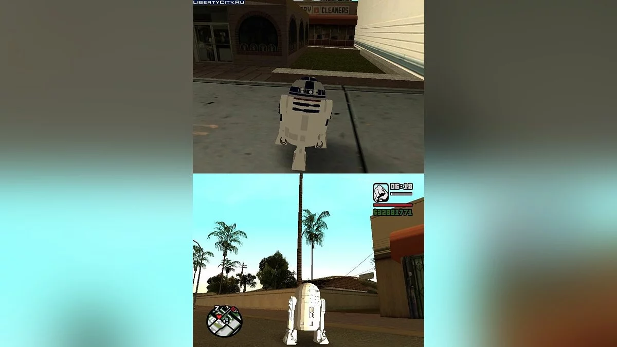 R2D2 Droid Star Wars / GTA San Andreas