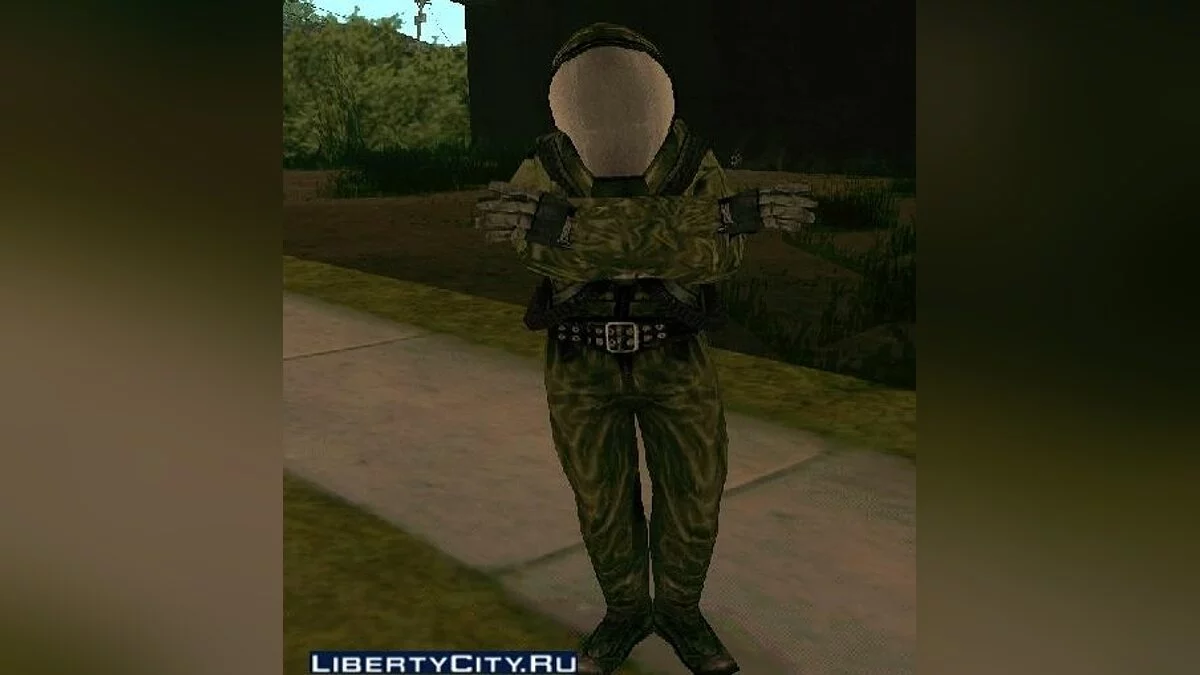 Скин из сталкера / GTA San Andreas