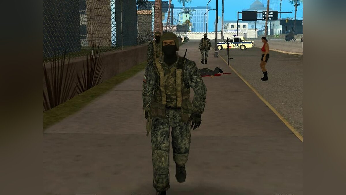 Скачать Русский ОМОН для GTA San Andreas