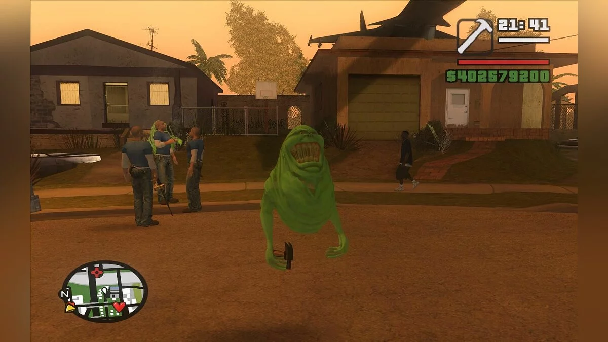 Скин Лизуна / GTA San Andreas