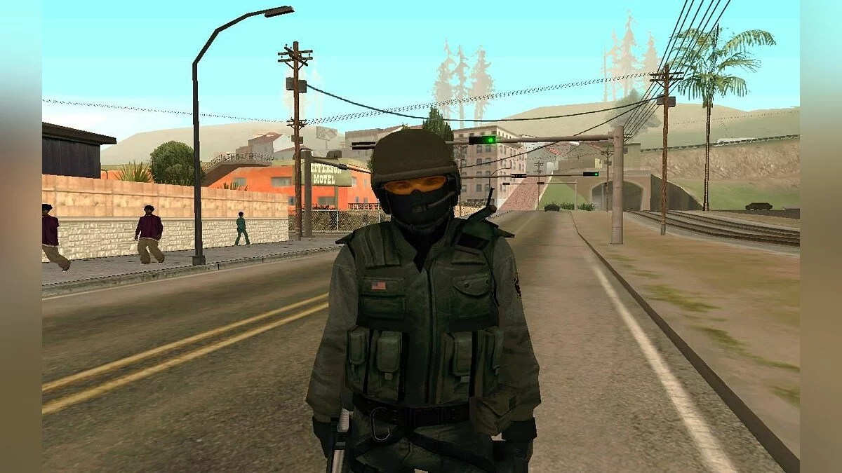 Скин urban из контр страйк / GTA San Andreas