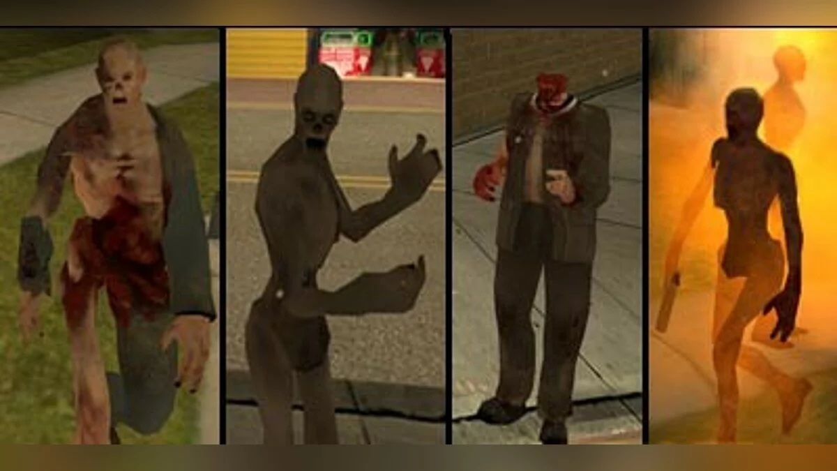 GTA: SA Zombie-Clique / GTA San Andreas