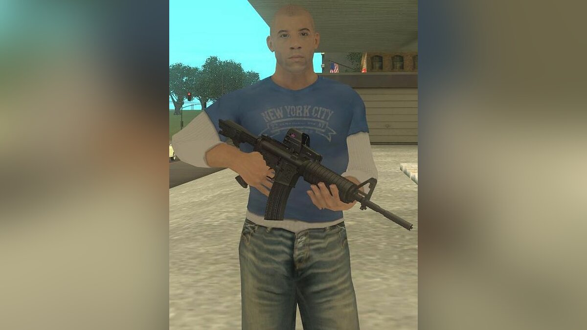 Скачать Вин Дизель для GTA San Andreas