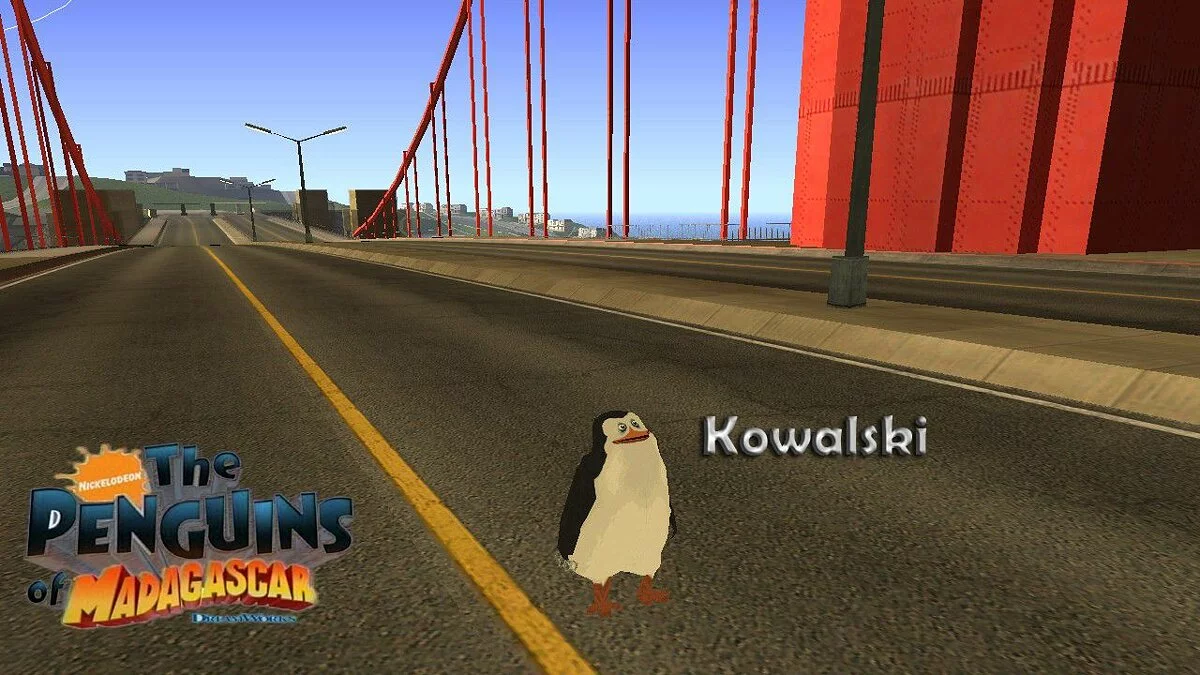 Ковальский из Мадагаскара / GTA San Andreas