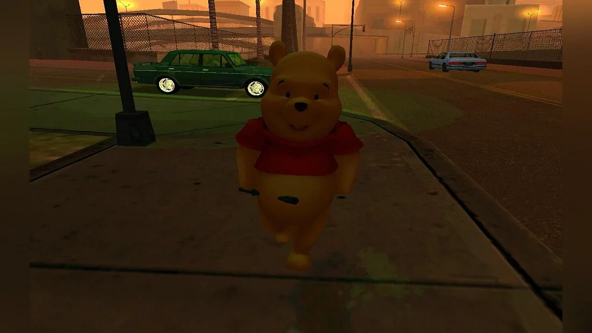 Винни пух / GTA San Andreas