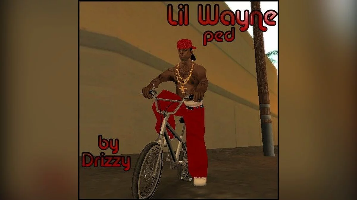 Lil Wayne ped / GTA San Andreas
