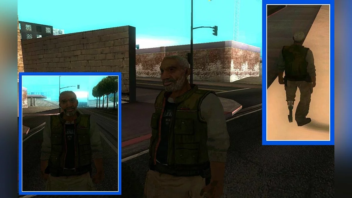 Илай из халф лайф 2 / GTA San Andreas