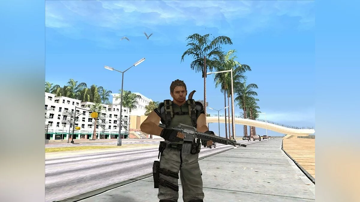 Chris Redfield / GTA San Andreas