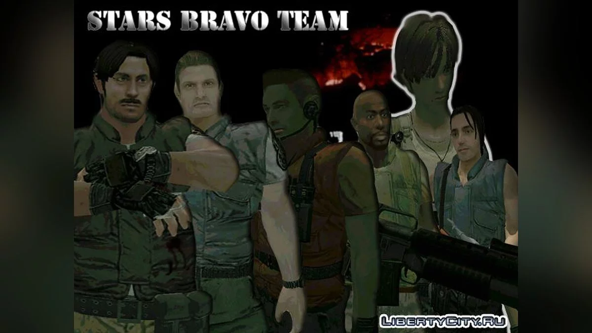 Stars bravo team / GTA San Andreas