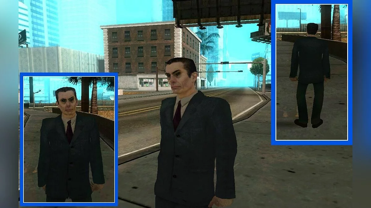 Джи-мэн из Half-Life 2 / GTA San Andreas