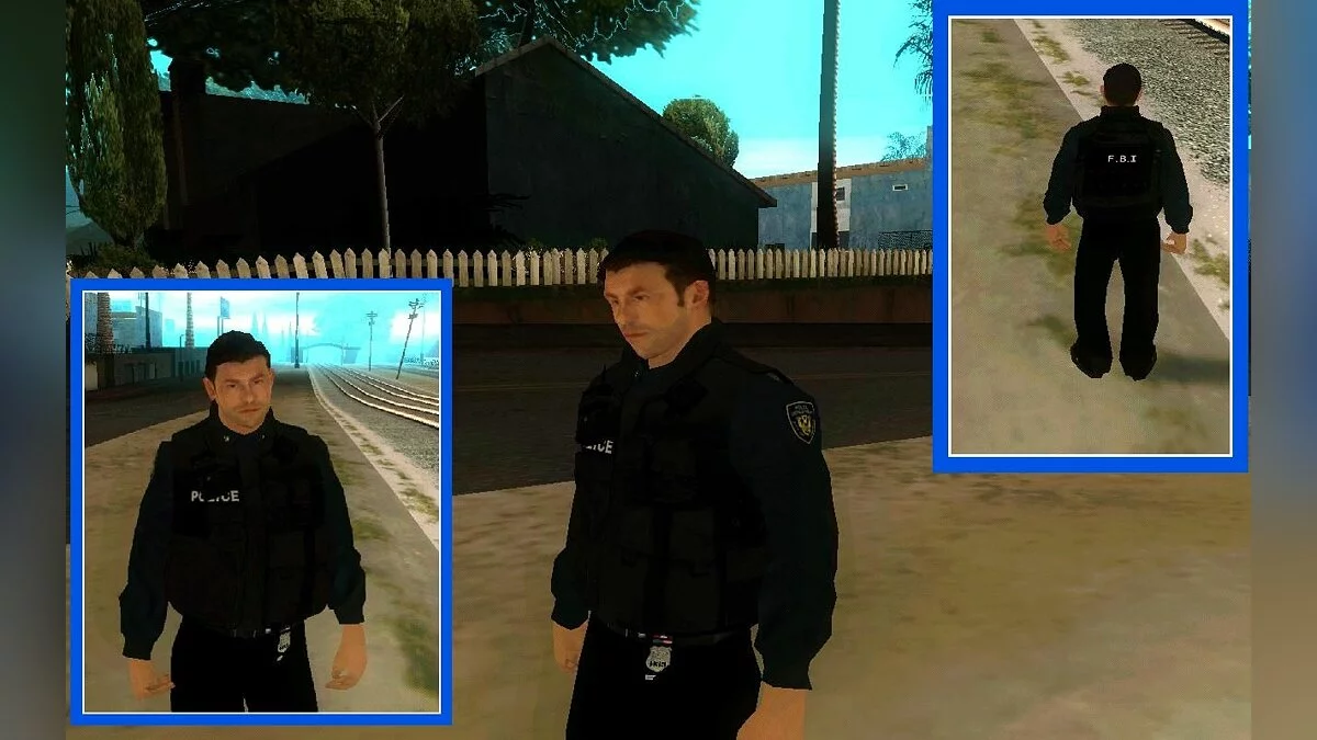 Скин ФБР / GTA San Andreas