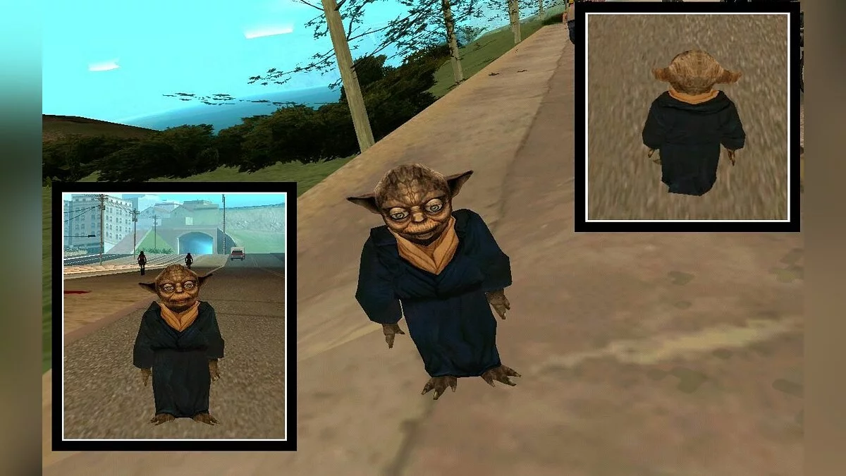 Йода из Star Wars KOTOR 2 / GTA San Andreas