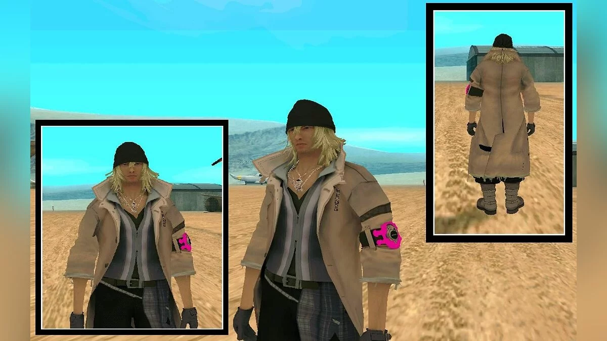 Скин из Final-Fantasy-XIII / GTA San Andreas