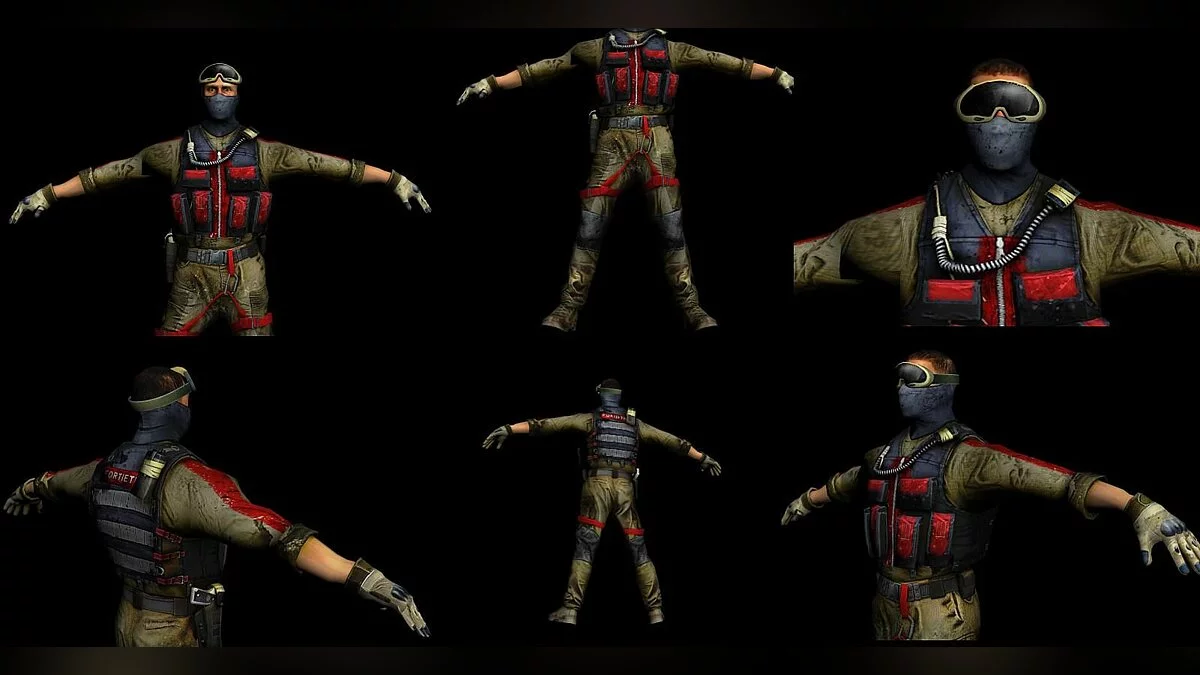Скины врагов из AoT2 / GTA San Andreas