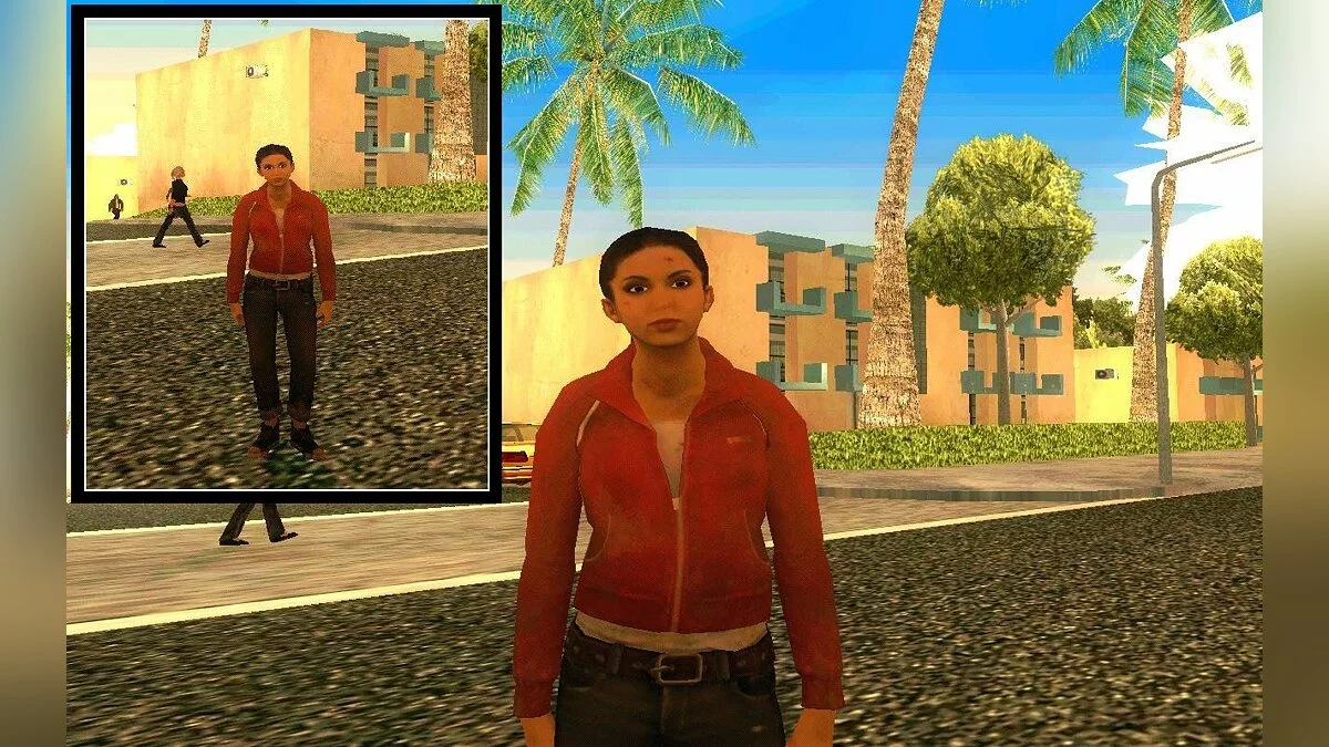 Зоя из Left 4 Dead / GTA San Andreas