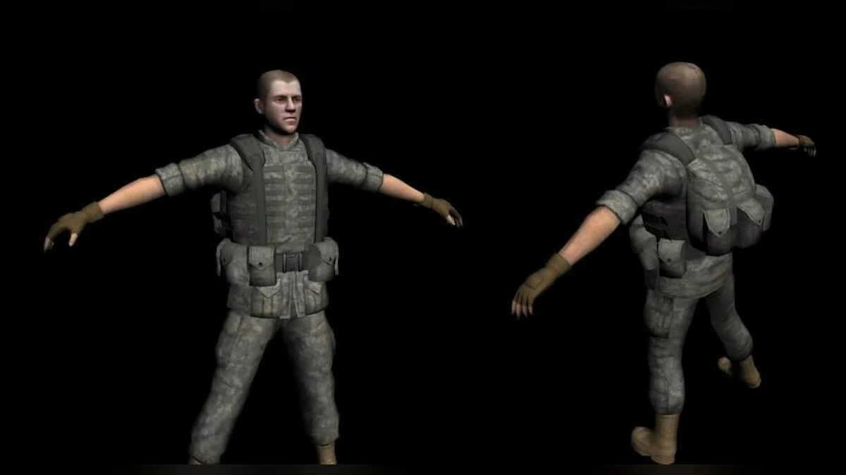 Иракский Солдат / GTA San Andreas