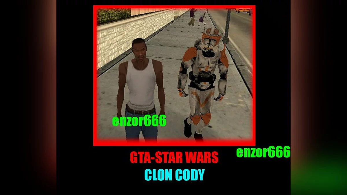 Клон из Star Wars / GTA San Andreas
