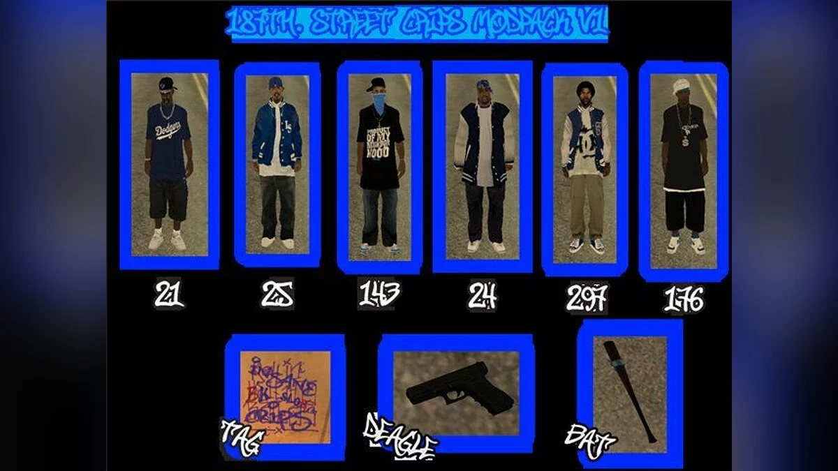 The Street Crips / GTA San Andreas
