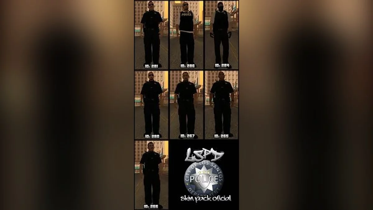 Новые скины законников / GTA San Andreas