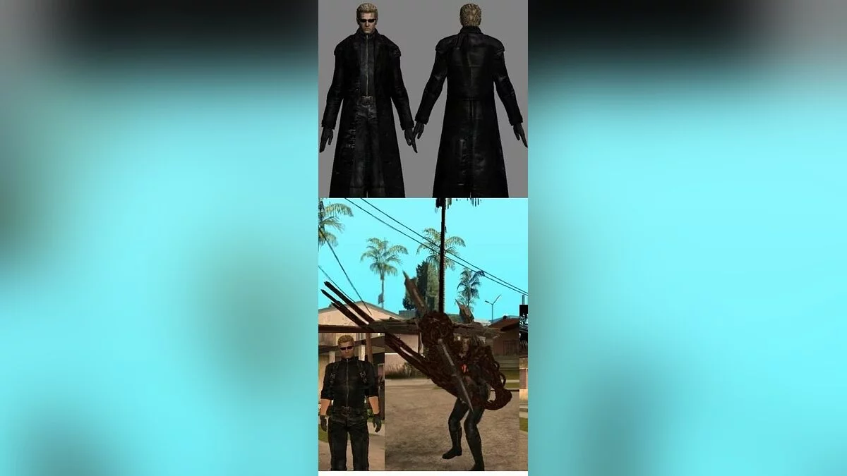 Wesker for RE5 / GTA San Andreas