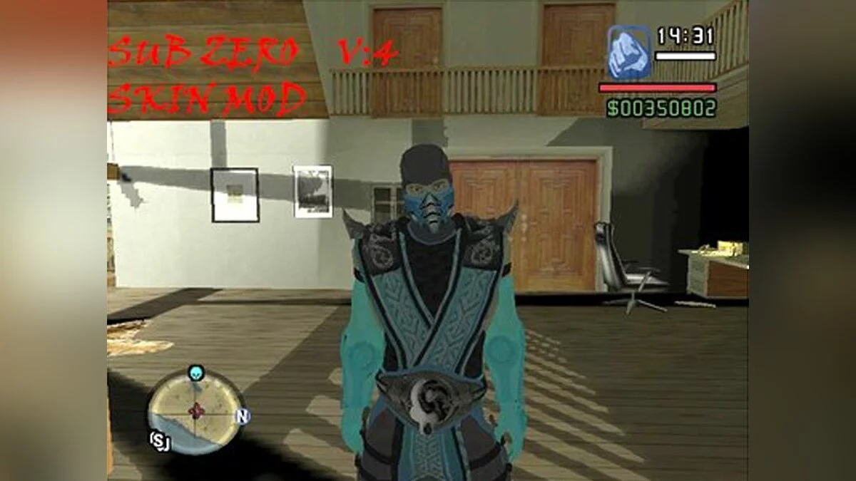 Sub Zero skin v.4 / GTA San Andreas