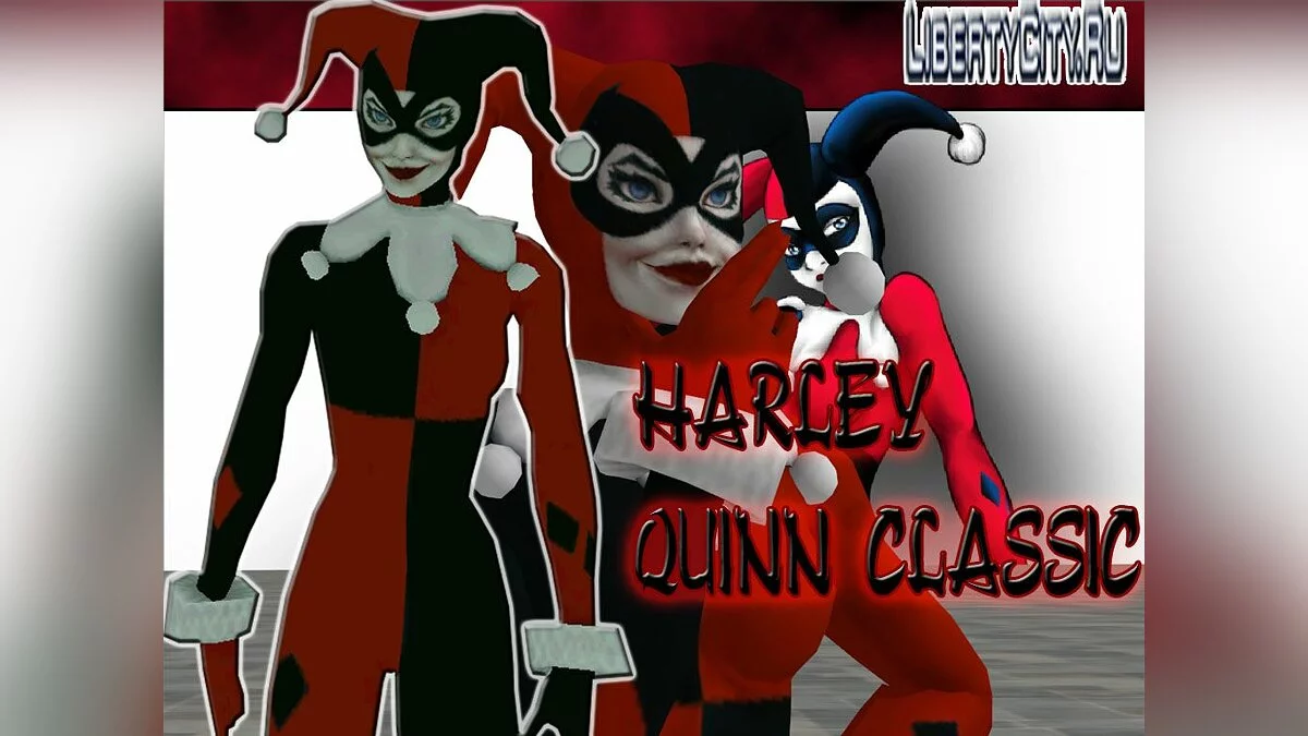 Harley Quinn classic / GTA San Andreas