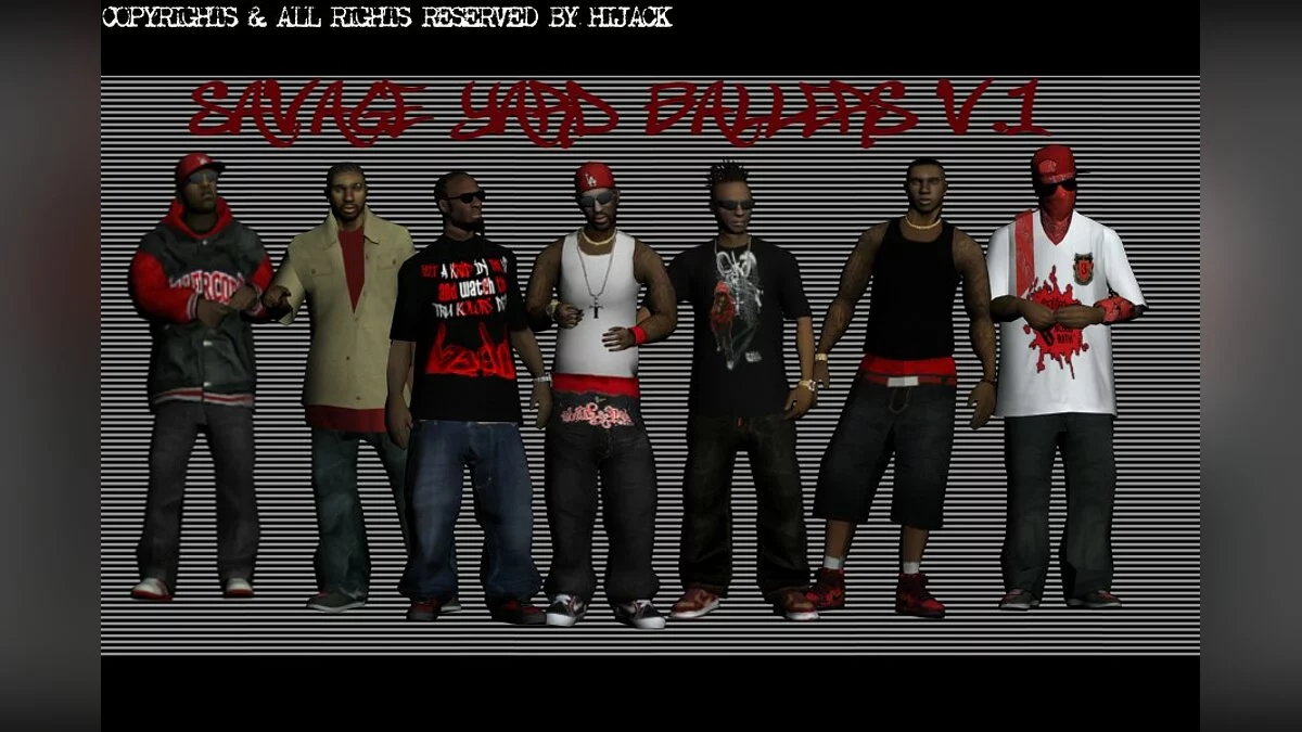 Bloods / GTA San Andreas