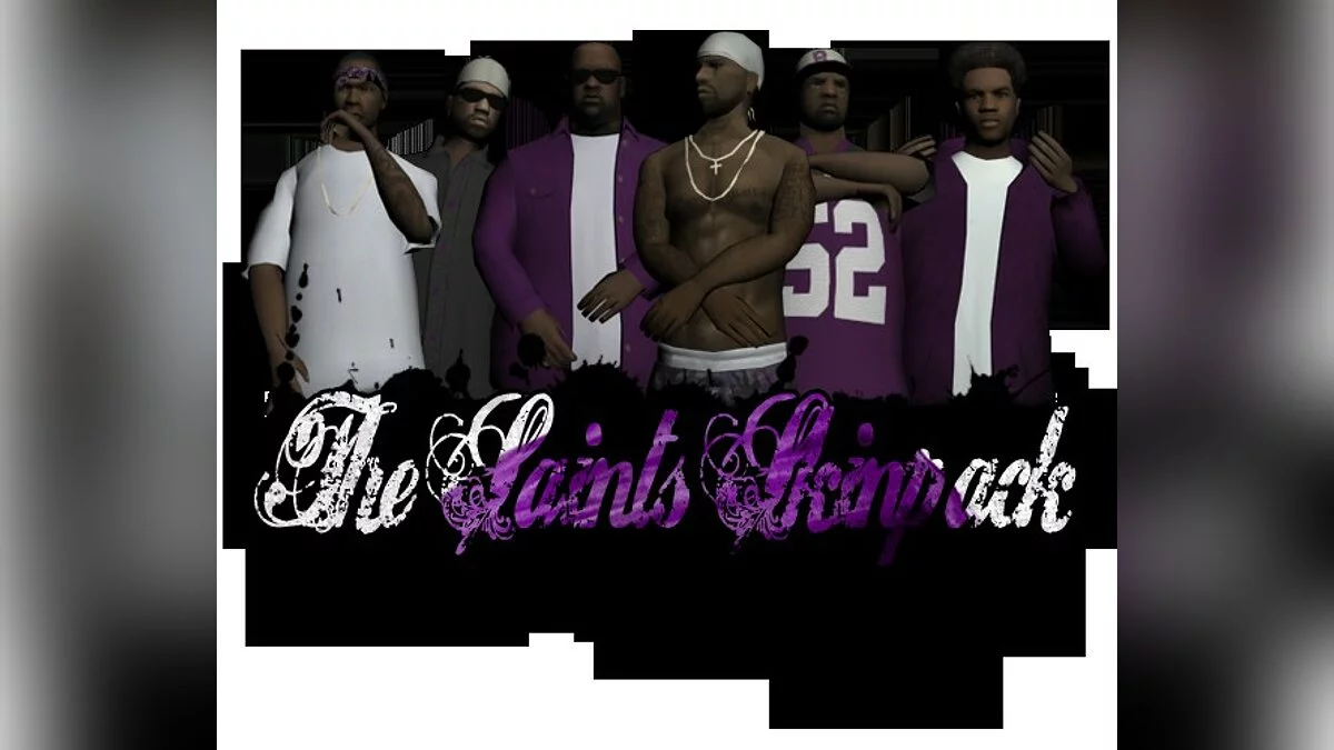 The Saints Skin Pack / GTA San Andreas