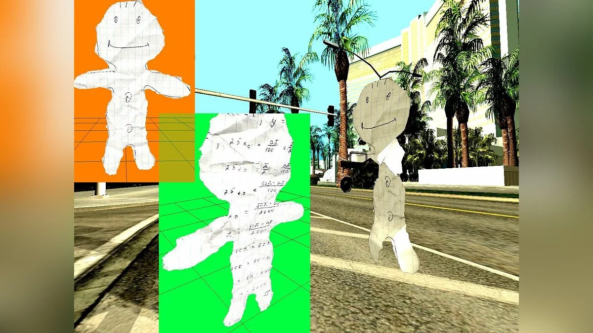 Злой Бумажка / GTA San Andreas