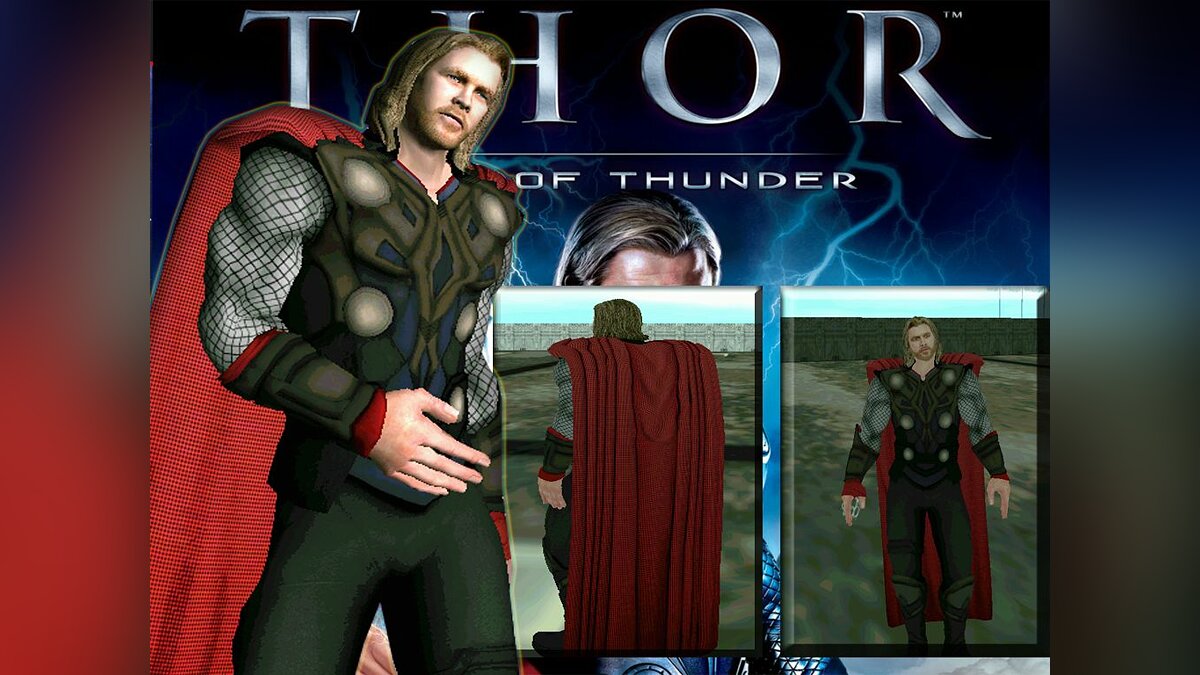 Скачать Thor god of thunder для GTA San Andreas