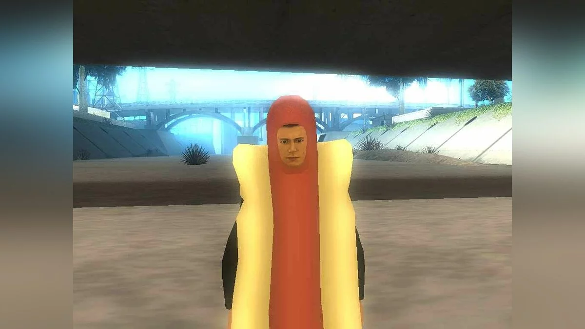 Человек-сосиска / GTA San Andreas