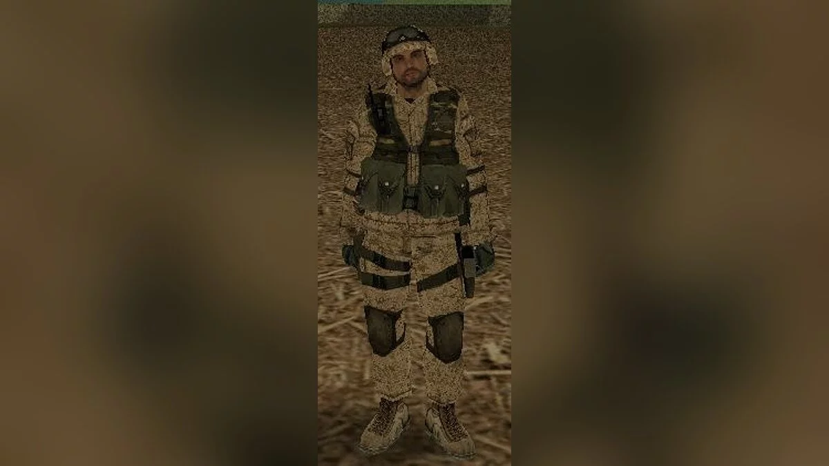 Медик из Battlefield 2 / GTA San Andreas
