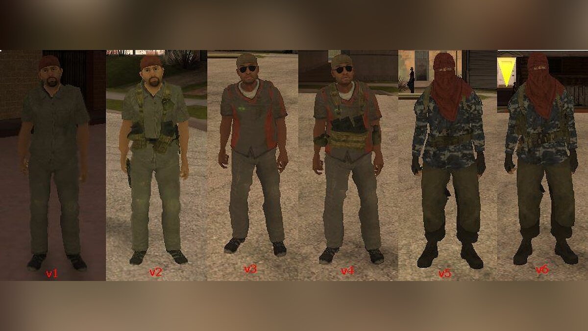 Files To Replace Skins San Andreas Army Army Dff Army Dff In Gta San Andreas 287 Files