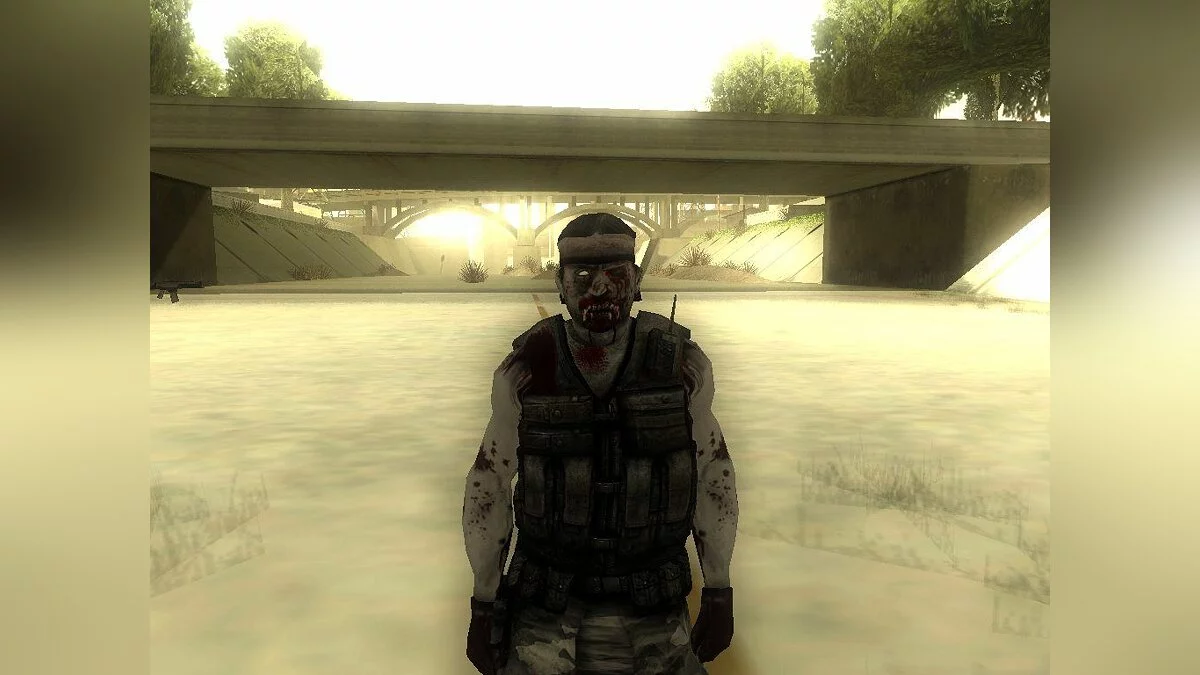 Скин зомбика / GTA San Andreas