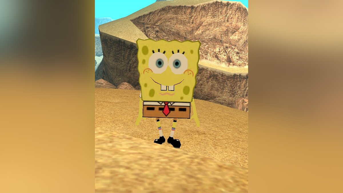 Скачать Sponge Bob для GTA San Andreas