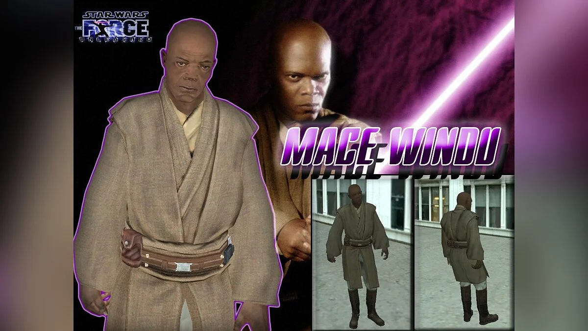 Mace Windu TFU / GTA San Andreas