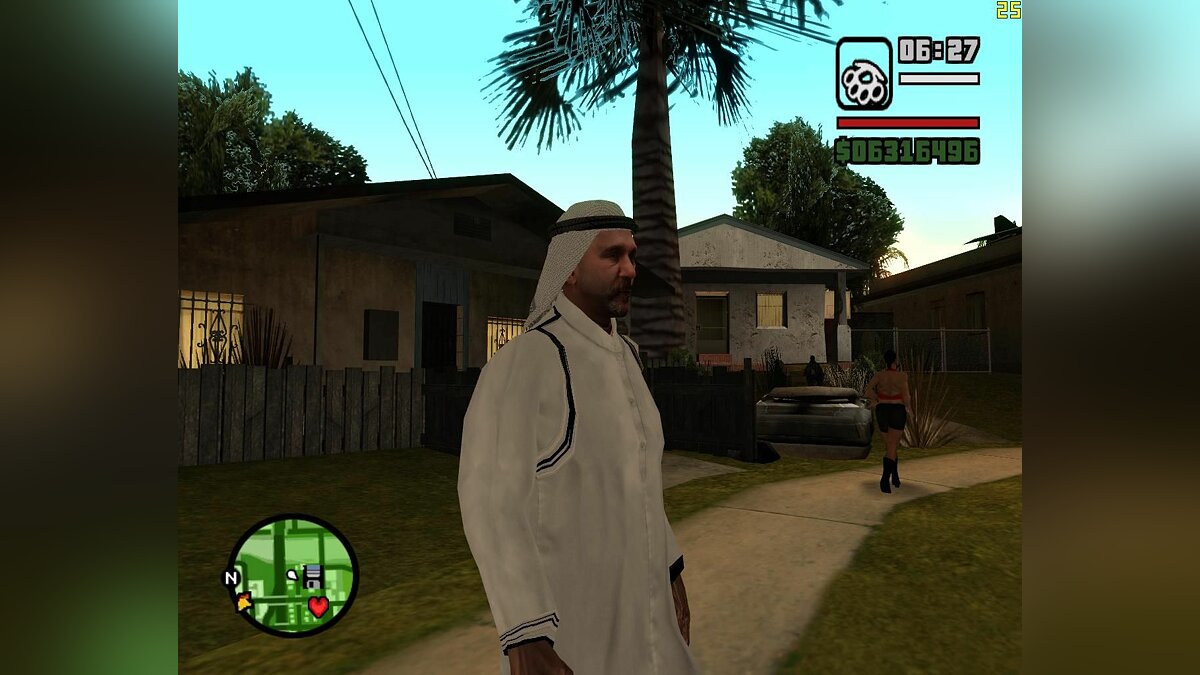 Замена arab.txd в GTA San Andreas (1 файл)