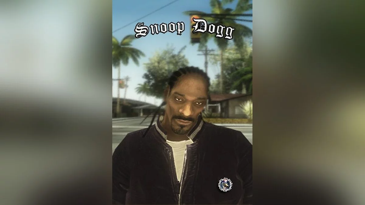 Snoop Dogg Skin / GTA San Andreas