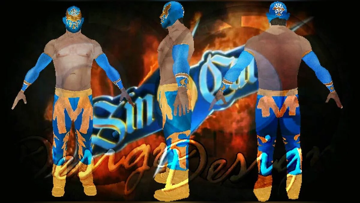 Sin Cara Ped To San Andreas  / GTA San Andreas