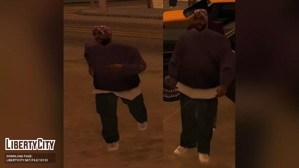 Новый гангстер в Ballas / GTA San Andreas