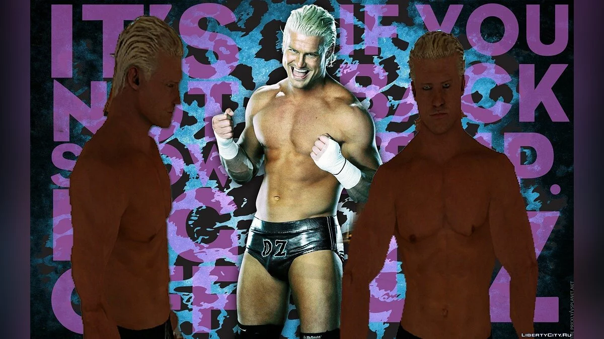 Dolph Ziggler Wii WWE'12 / GTA San Andreas