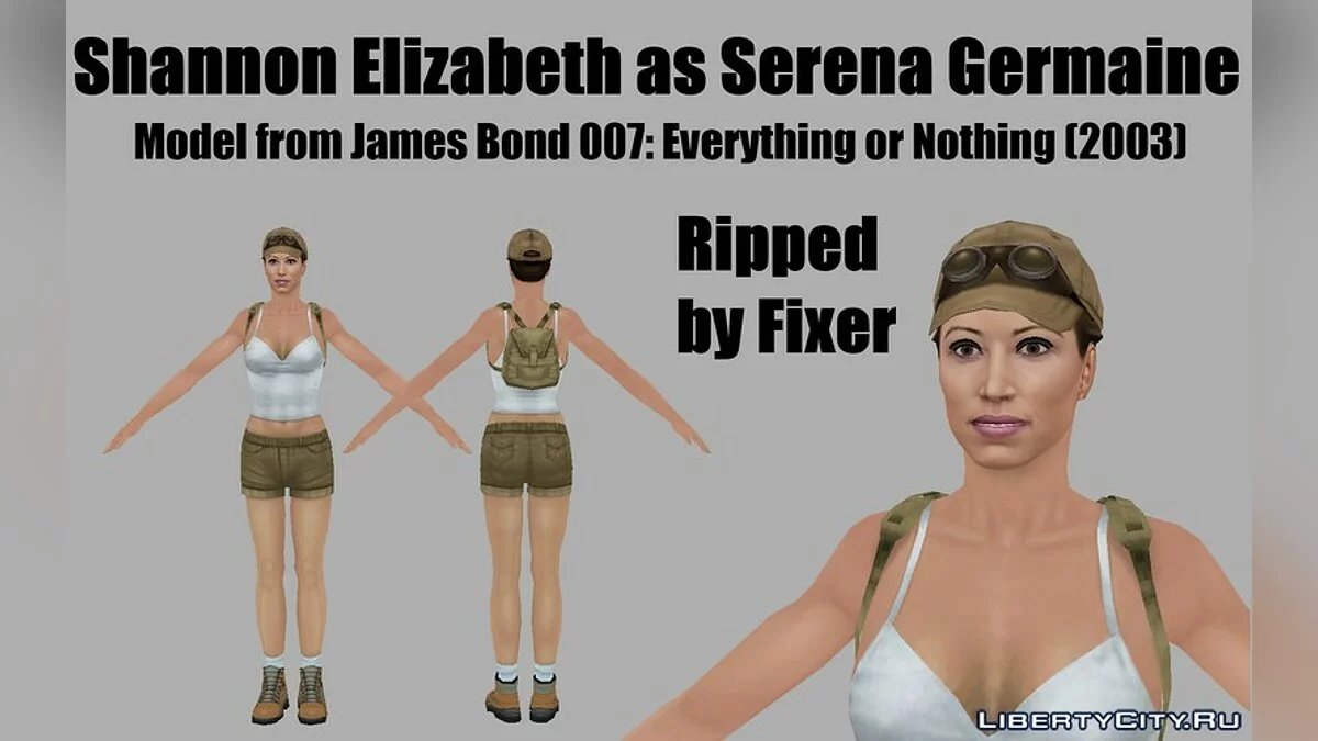 007 EoN ped pack / GTA San Andreas