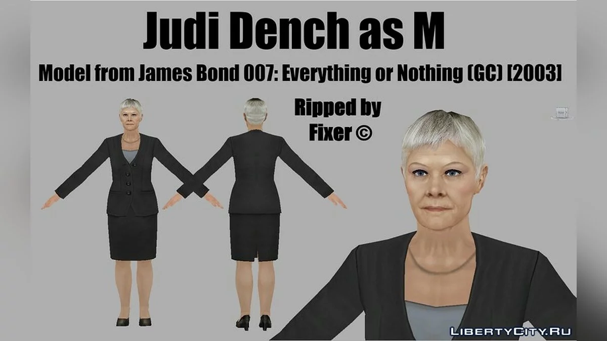 007 EoN ped pack / GTA San Andreas