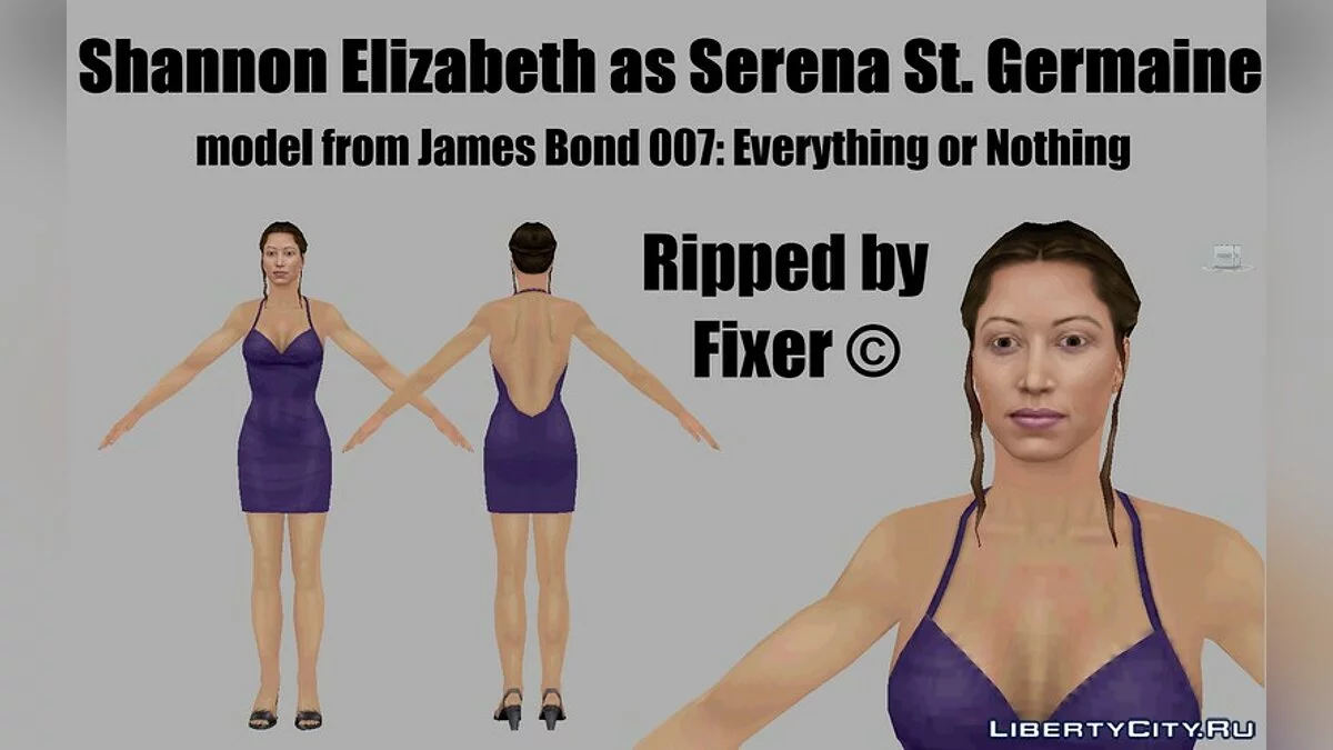 007 EoN ped pack / GTA San Andreas