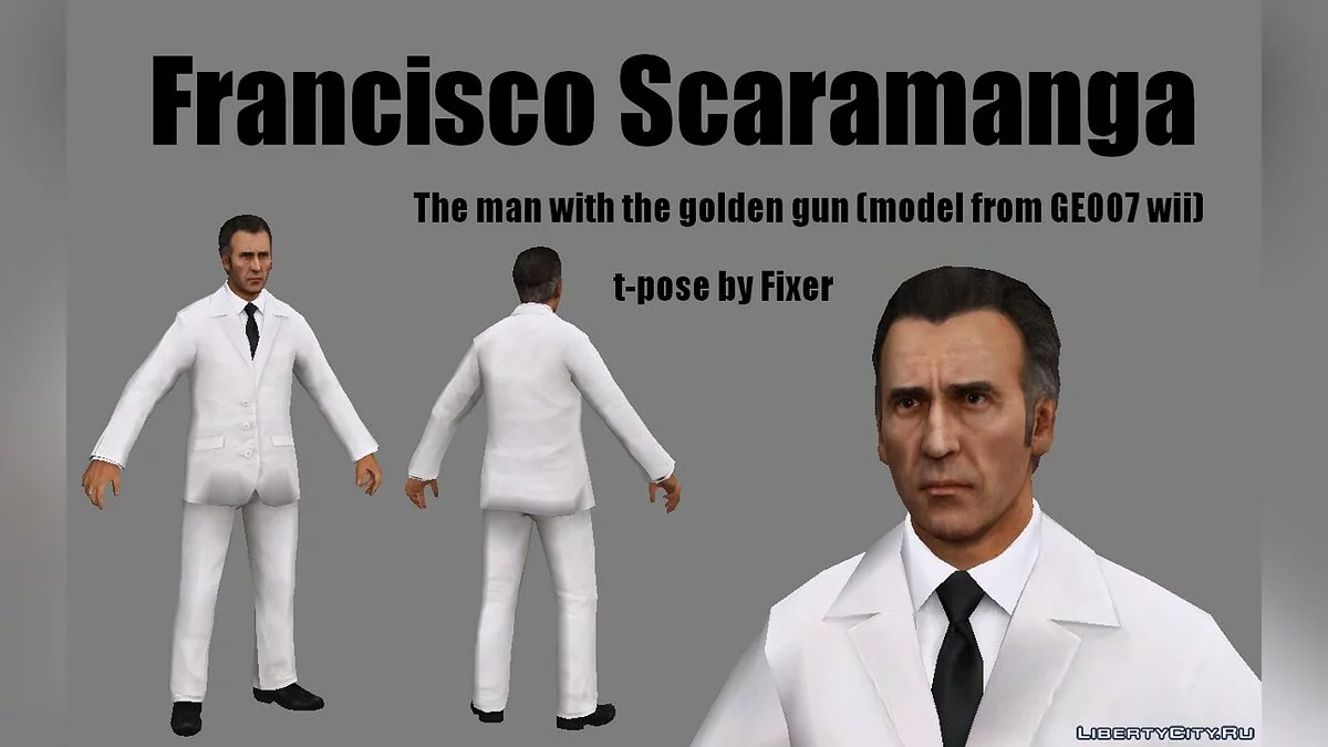 007 Goldeneye Ped Pack / GTA San Andreas