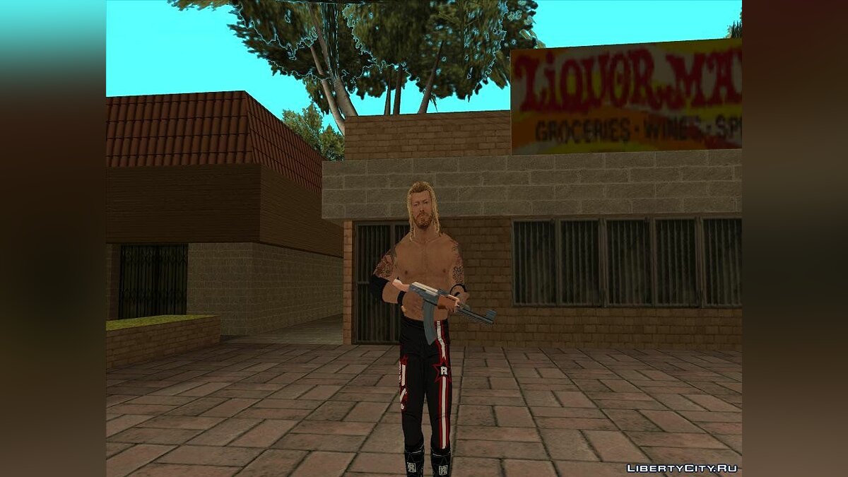 Скачать Smackdown Vs Raw 2011 Edge для GTA San Andreas