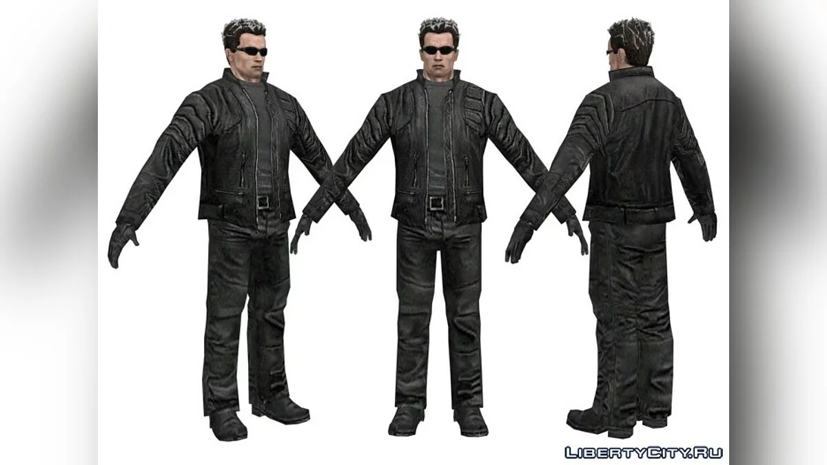 Terminator - Arnold Schwarzenegger  / GTA San Andreas